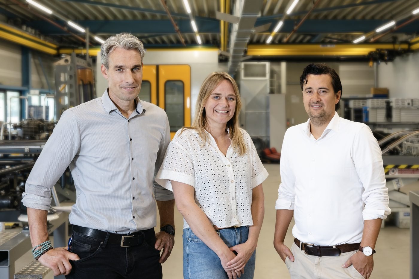 Bas Wasser, Eefje Wolff en Thijs van Riel